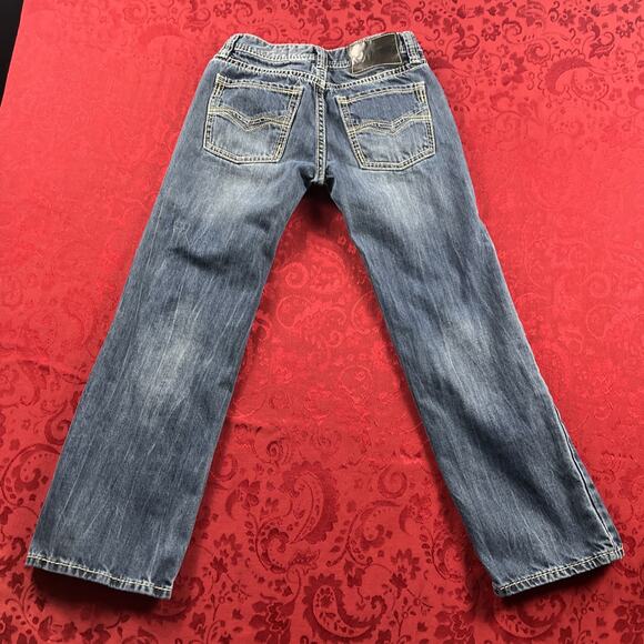 Rock And Roll Jeans Pistol Straight Mens Tagged Sz 30wx30 Actual 29.5x28" - Picture 11 of 12
